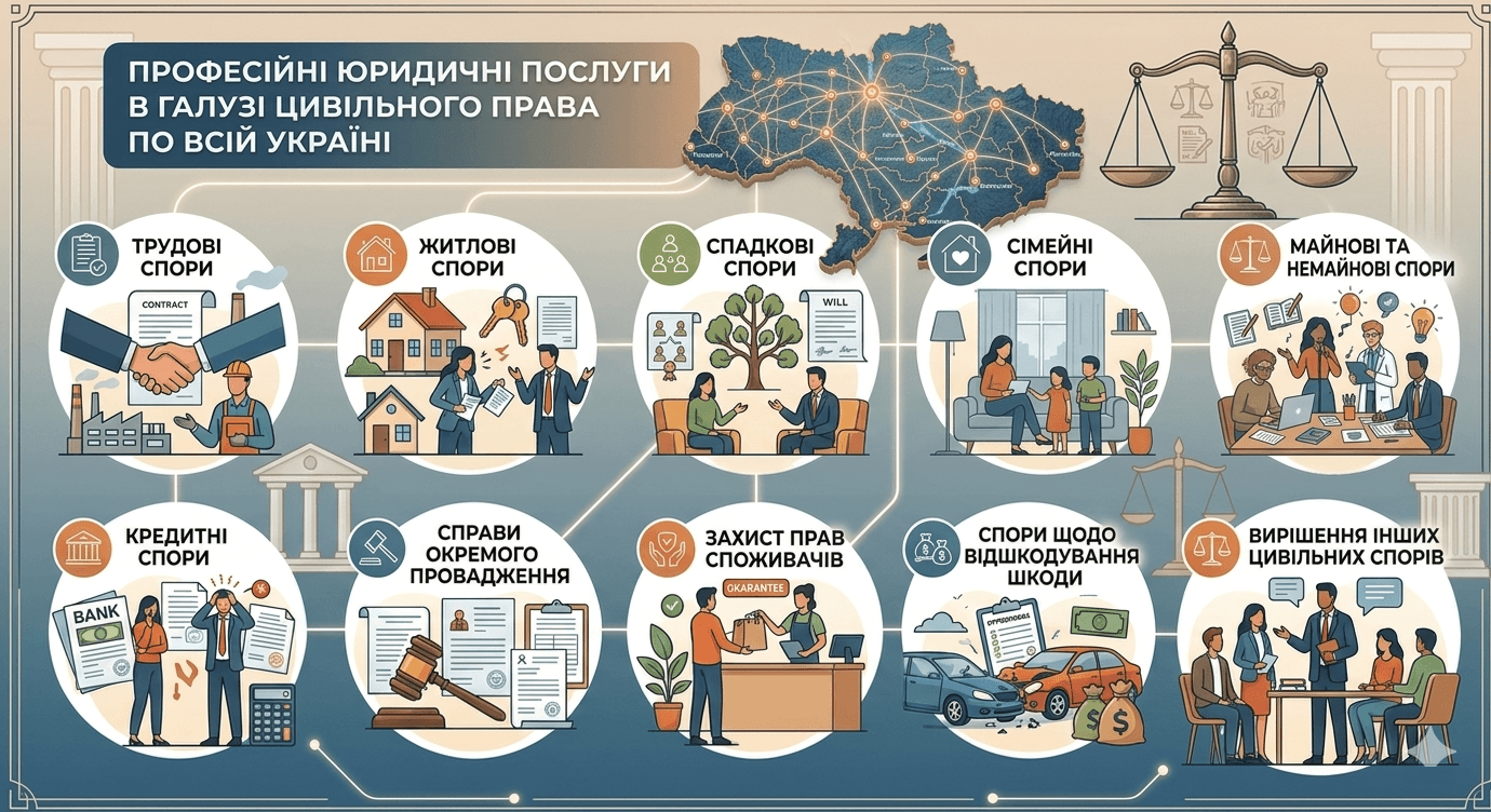Инфографика о гражданском праве