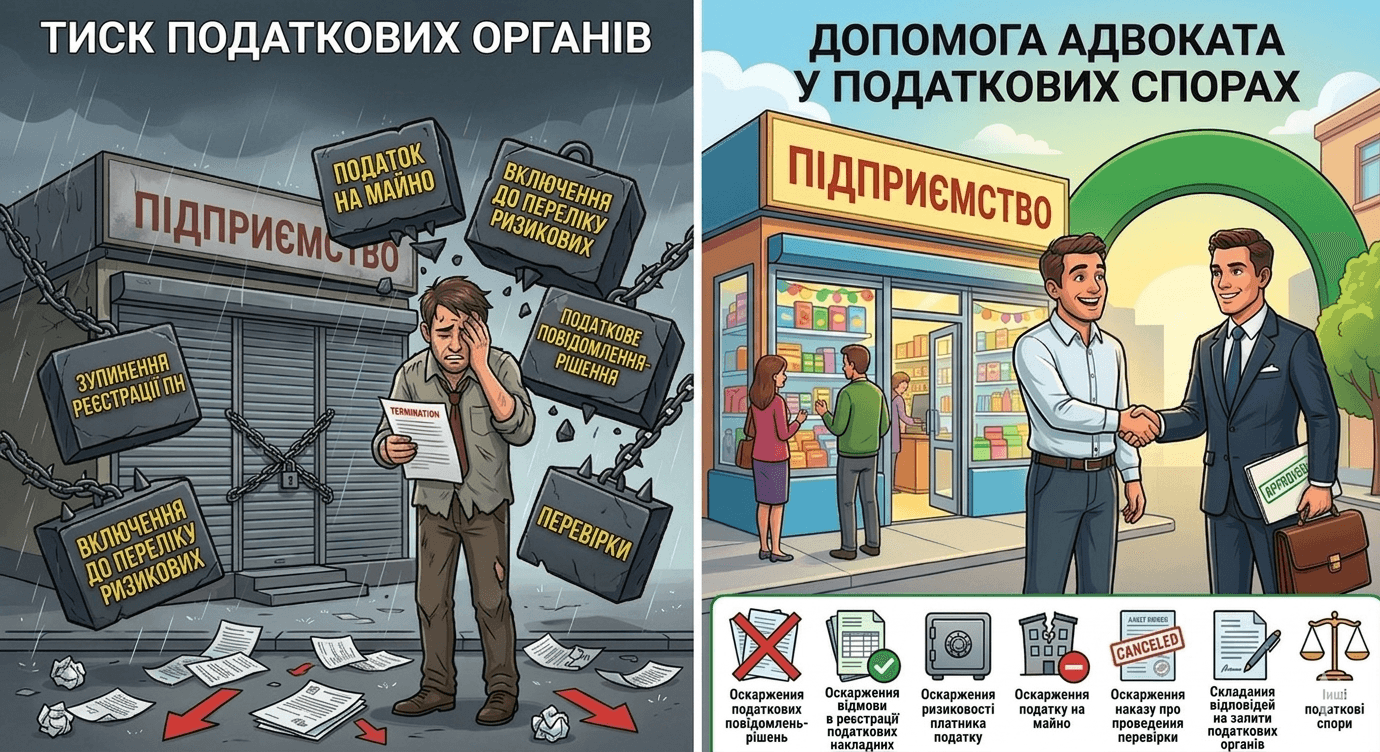 Інфографіка про податкові спори
